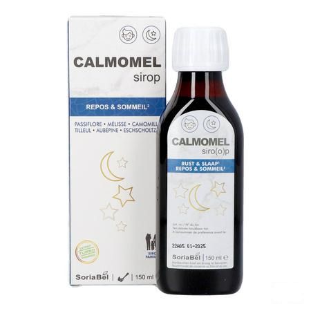 Soria Calmomel Siroop Fl 150 ml