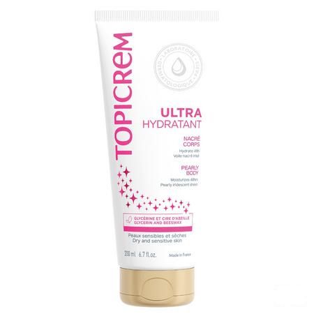 Topicrem Ultra hydratant Nacre Coprs Tube 200 ml