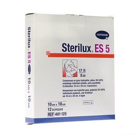 Sterilux Es5 Compresse Sterile 8Pl 10,0X10,0Cm 12 4011259  -  Hartmann