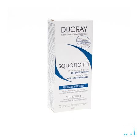 Ducray Squanorm Shampoo Vette Schilfers 200 ml