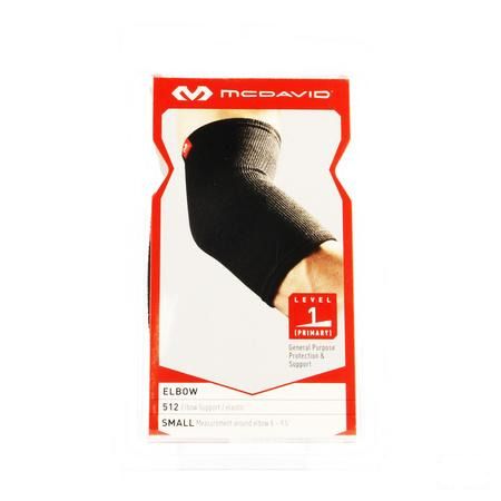 Mcdavid Elbow Brace Elastic Black S 512