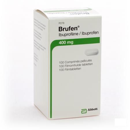 Brufen 400 mg Comprimes Pellicules Comprimes 100 X 400 mg 