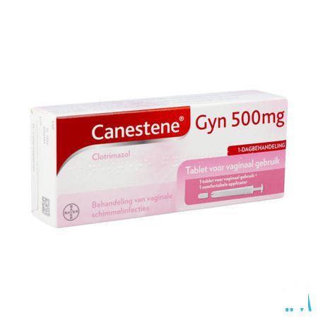 Canestene Gyn Clotrimazole 500 mg Comprimes Vaginale 1