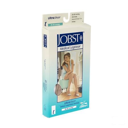 Jobst Ultrasheer Comf.K2 Kniekous Honey M