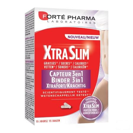 Xtraslim Binder 3in1 Capsule 60  -  Forte Pharma