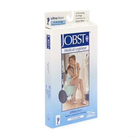 Jobst Ultrasheer Comf.k1 Dijkous Cl.black S