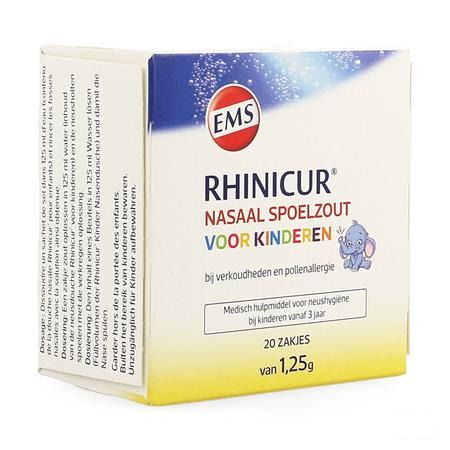 Rhinicur Neusspoelzout Kinderen Sach. 20X1,25G