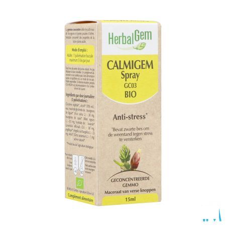 Herbalgem Calmigem Spray Bio 15 ml