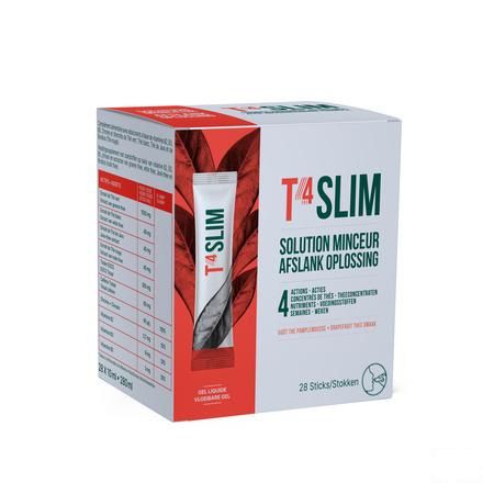 Incara T4 Slim Sticks Gel Liquide 28