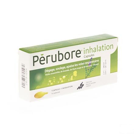 Perubore Inhalator Essentiele Olie Capsule 15