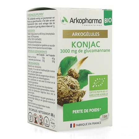 Arkogelules Konjac Bio Caps 150 Nf  -  Arkopharma