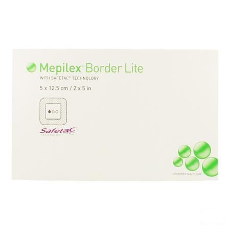Mepilex Border Lite Pansement Ster 5,0x12,5 5 281100  -  Molnlycke Healthcare