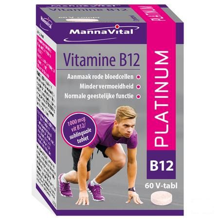 Mannavital Vitamine B12 Platinum V-Capsule 60