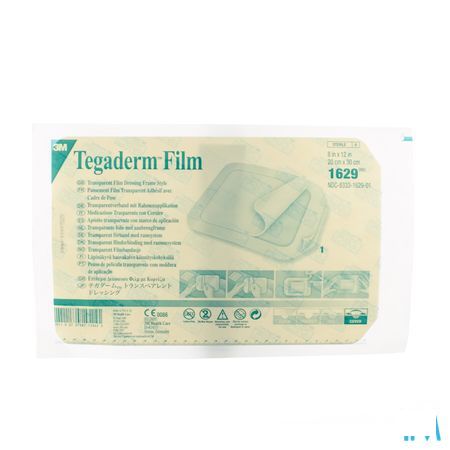 Tegaderm 3m Transp 20x30cm 1 1629  -  3M