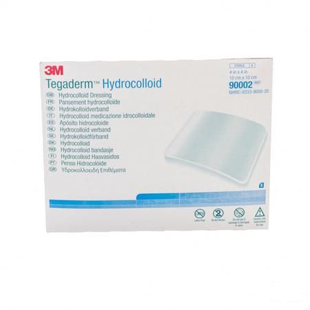 Tegaderm Hydrocol.square Ster 100mmx100mm 5 90002  -  3M