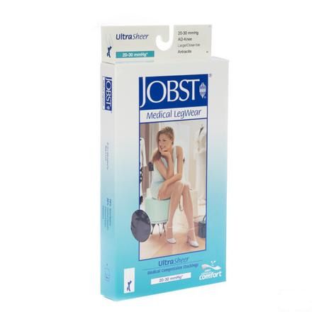 Jobst Ultrasheer Comf.C2 Bas Jarret Anthracite L