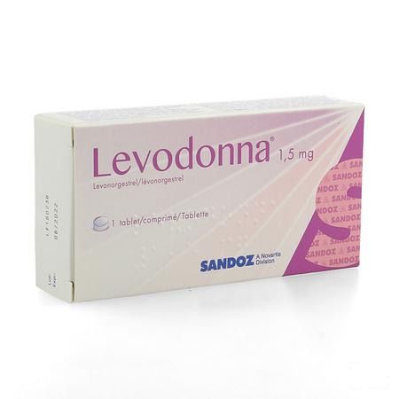 Levodonna 1,5 mg Sandoz Tabletten 1 X 1,5 mg 