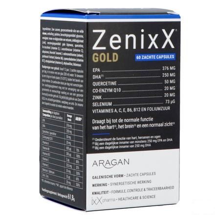 Zenixx Gold Caps 60X890 mg Nf