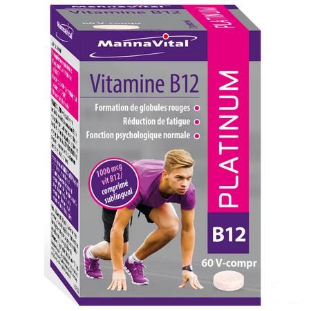 Mannavital Vitamine B12 Platinum V-Capsule 60