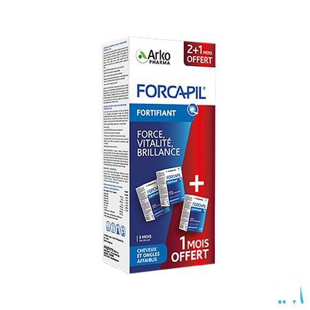 Forcapil Capsule 3x60  -  Arkopharma