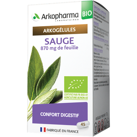 Arkogelules Sauge Bio Caps 45 Nf  -  Arkopharma