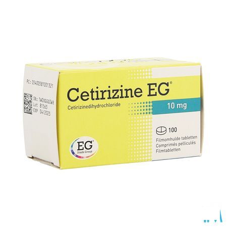 Cetirizine EG Tabletten 100 X 10 mg  -  EG