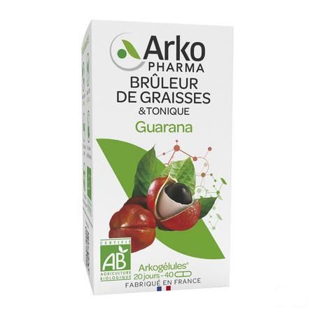 Arkogelules Guarana Bio Capsule 40  -  Arkopharma