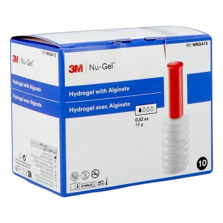 Nu-gel Hydrogel + algin. 10x15 gr Mng415de  -  Gd Medical