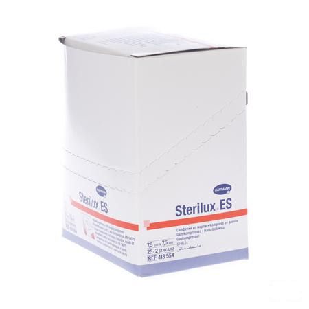 Sterilux Es Compresse Sterile 8Pl 7,5X 7,5Cm 25X 2 4185544  -  Hartmann