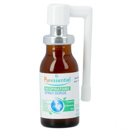 Puressentiel Ademhaling Keelspray 15 ml  -  Puressentiel