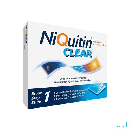 Niquitin Clear Patches 14 X 21 mg