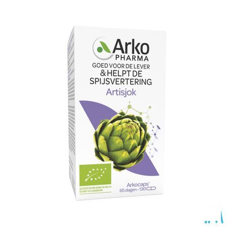 Arkogelules Artichaut Bio Capsule 130  -  Arkopharma