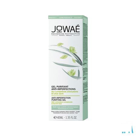 Jowae Gel Matifiant A/Imperfections Tube 40 ml