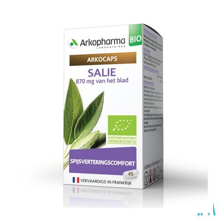 Arkogelules Sauge Bio Caps 45 Nf  -  Arkopharma