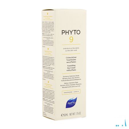 Phyto 9 Dagcreme Zeer Dr Haar 50 ml 