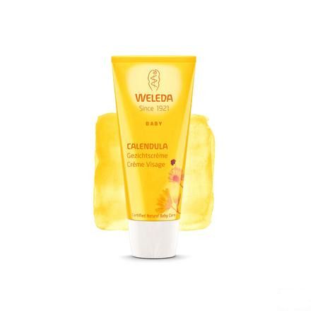 Weleda Calendula Baby Gezichtscreme Tube 50 ml  -  Weleda