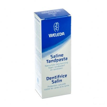 Weleda Tandpasta Saline Blauw 75 ml  -  Weleda