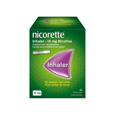 Nicorette Inhaler 10 mg 42 + mondstuk