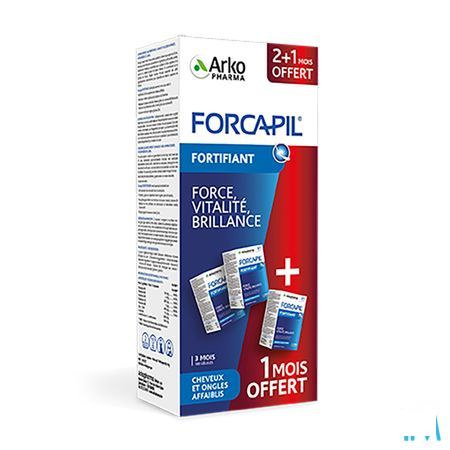 Forcapil Capsule 3x60  -  Arkopharma