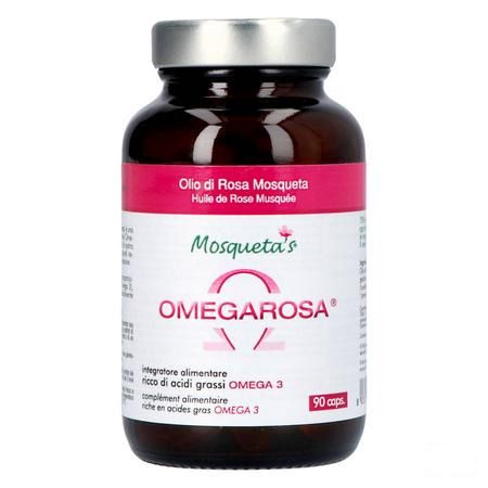 Mosquetas Omegarosa Huile Rose Musquee Fl Caps 90