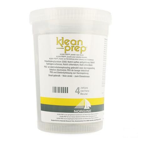 Klean Prep Shaker + 4 Zakjes Pulv 