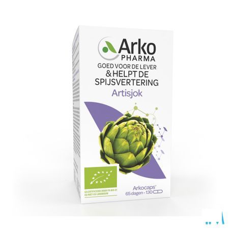 Arkogelules Artichaut Bio Capsule 130  -  Arkopharma