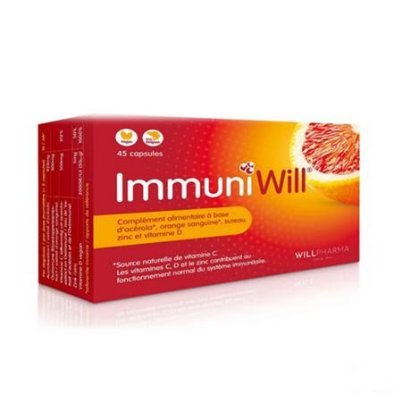 Immuniwill Caps 45  -  Depharm