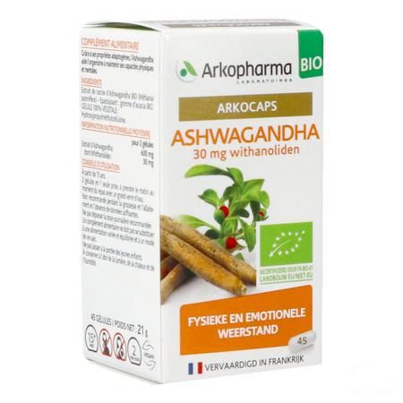 Arkogelules Ashwagandha Bio Caps 45