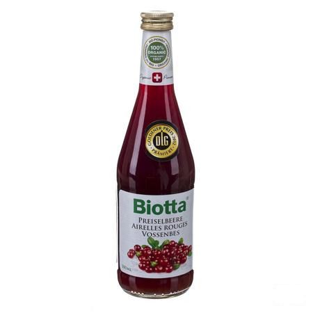 Biotta Bio Bosbessen Plus 500 ml  -  Natur'Inov