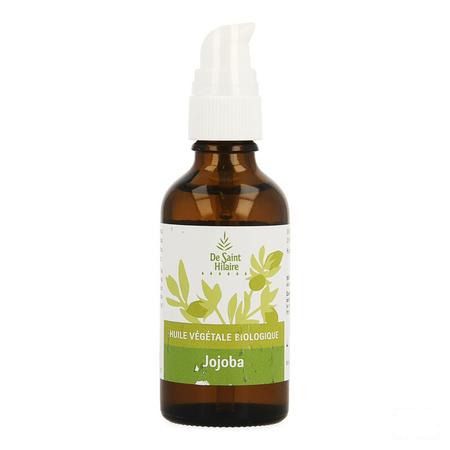 Jojoba Huile Vegetale Bio Flacon Pompe 50 ml  -  Bioholistic Diffusion