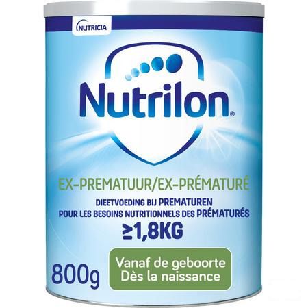 Nutrilon Ex-premature Poudre 800 gr  -  Nutricia