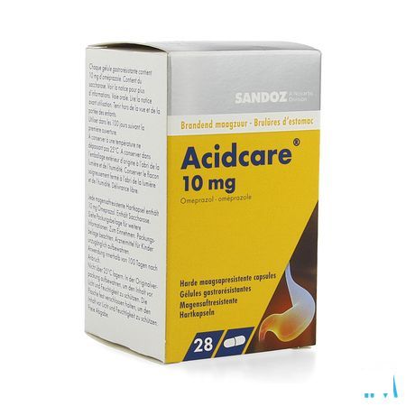 Acidcare 10 mg Sandoz Capsule Maagsapres 28 X 10 mg 