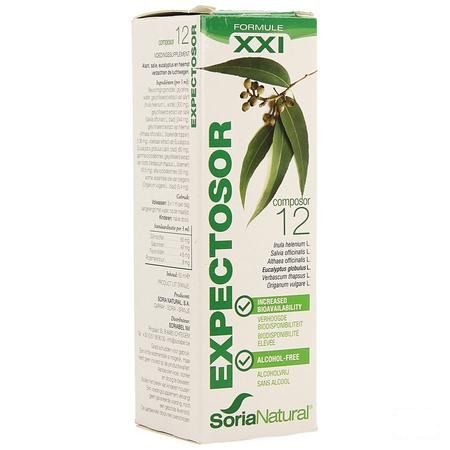 Soria Composor N12 Expectosor Xxi 50 ml  -  Soria Bel