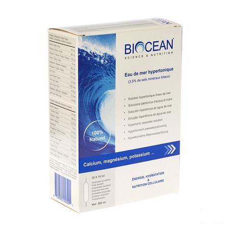 Biocean Hypertonic ampoules 300 ml  -  Energetica Natura